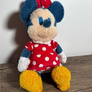 Minnie Mouse Plush Toy with Red Polka Dot Dress